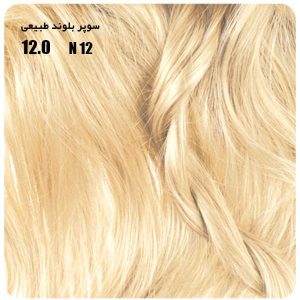 رنگ موی بیول سوپر بلوند طبیعی 12.0