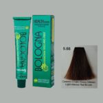 رنگ مو بدون آمونیاک بلونیا قرمز بلوطی روشن شماره 5.66