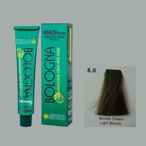 رنگ مو بدون آمونیاک بلونیا بلوند روشن سری طبیعی شماره 8.0