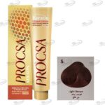 رنگ مو پروکسا قهوه ای روشن شماره 5