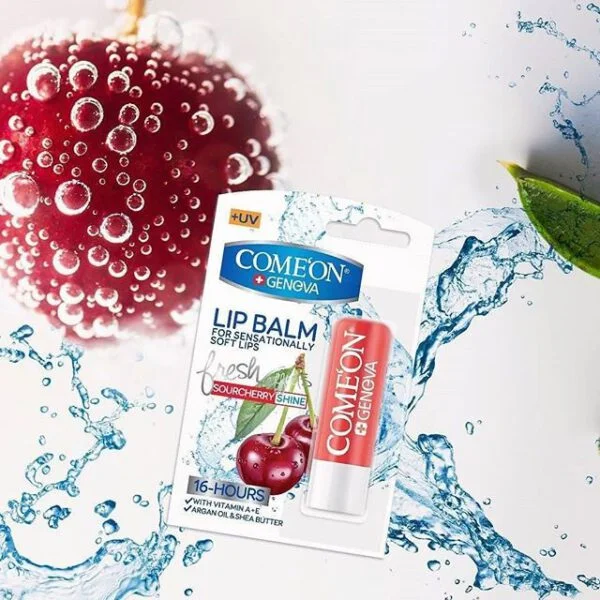 بالم لب کامان مدل SOUR CHERRY SHINE