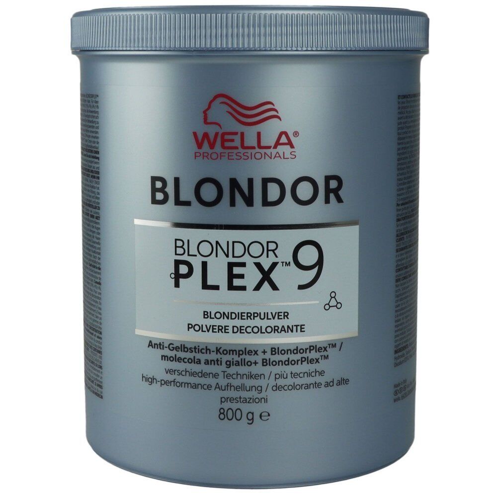 پودر دکلره ولا مدل بلوندر پلکس قدرت 9 (BLONDOR PLEX) حجم 800 گرم