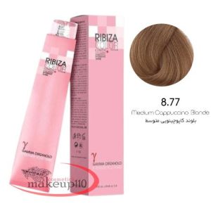 رنگ موی ریبیزا بلوند کاپوچینویی متوسط شماره 8.77