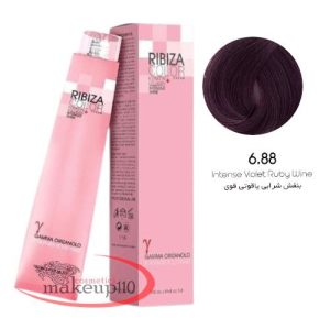 رنگ موی ریبیزا بنفش شرابی یاقوتی قوی شماره6.88