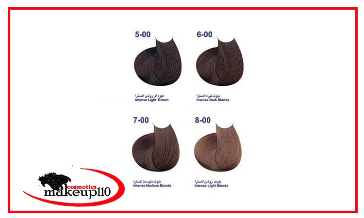 کاتالوگ رنگ مو مارال