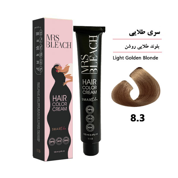 رنگ مو میس بلیچ بلوند طلایی روشن شماره 8.3