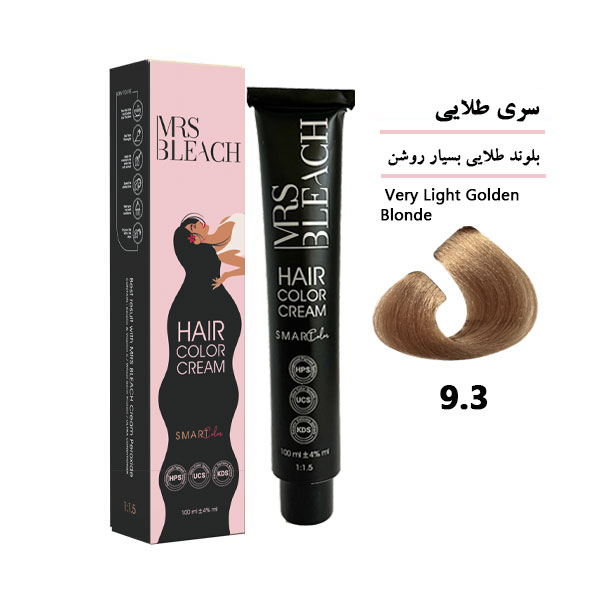رنگ مو میس بلیچ بلوند طلایی بسیار روشن شماره 9.3