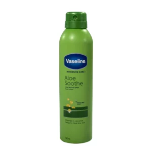 اسپری لوسیون بدن وازلین حاوی عصاره آلوئه ورا Aloe Soothe حجم 190 میل