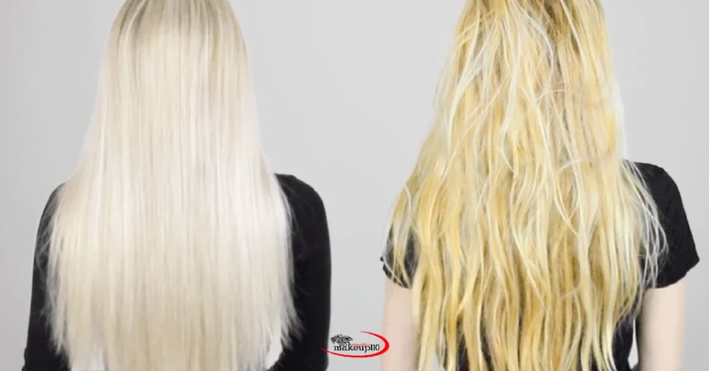 ​رفع زردی مو