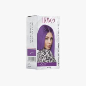 پودر دکلره رنگی لیزانو LIZANO رنگ بنفش