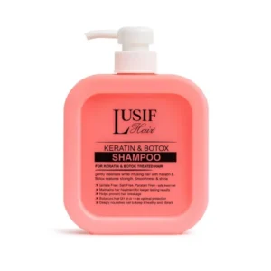 شامپو لوسیف مخصوص موهای بوتاکس و کراتینه