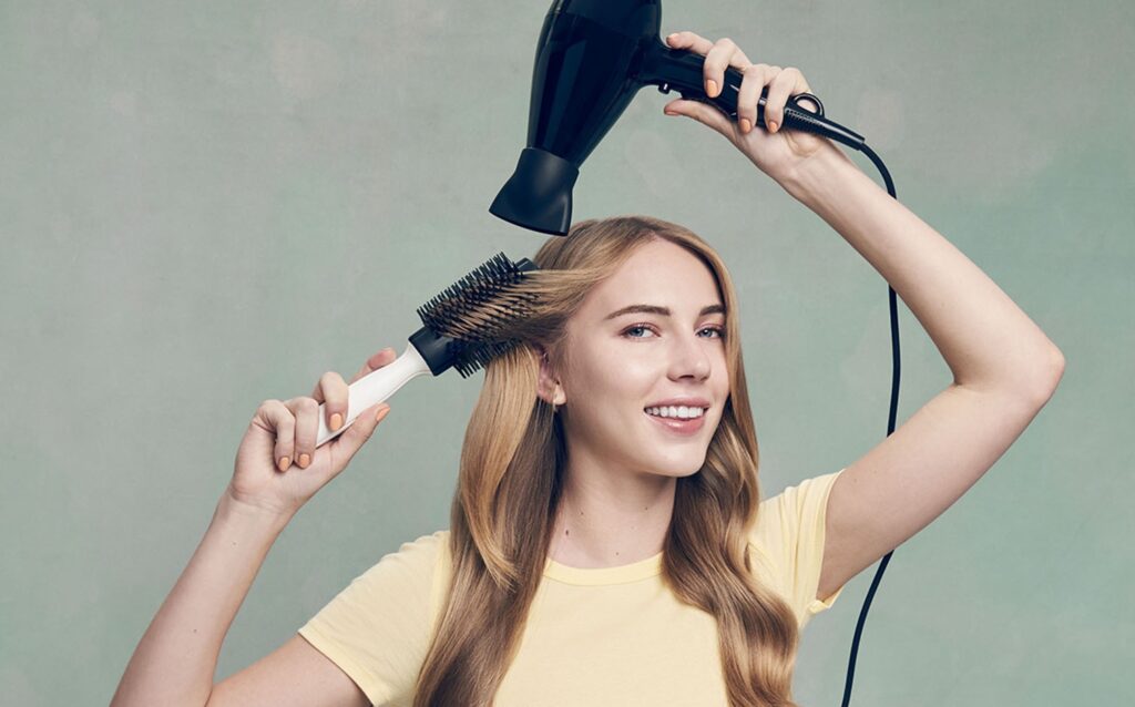 باد سرد سشوار برای انواع مو