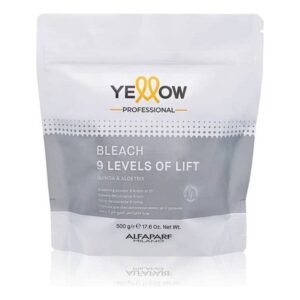 پودر دکلره یلو Yellow قدرت روشن کنندگی سطح 9 حجم 500 گرم